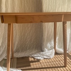 木製テーブル・パソコンデスク・作業デスクの画像