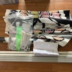 商談中　値下げします。IKEA レールカーテン