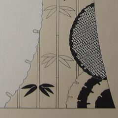 京版画 着物図案　雪紋の画像