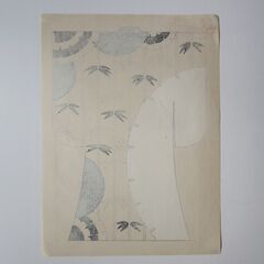 京版画 着物図案　雪紋の画像