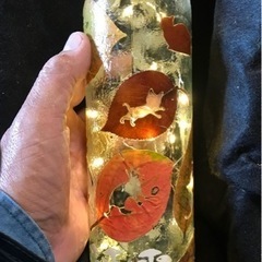 ボトルキャンドル「落ち葉」
