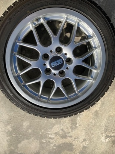 ヨコハマ アイスガードアルミ付きスタッドレスタイヤ