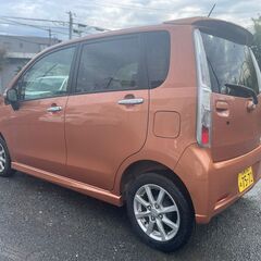H23ダイハツムーヴカスタムX車剣6/12TVナビバークカメラ70,000kmの画像