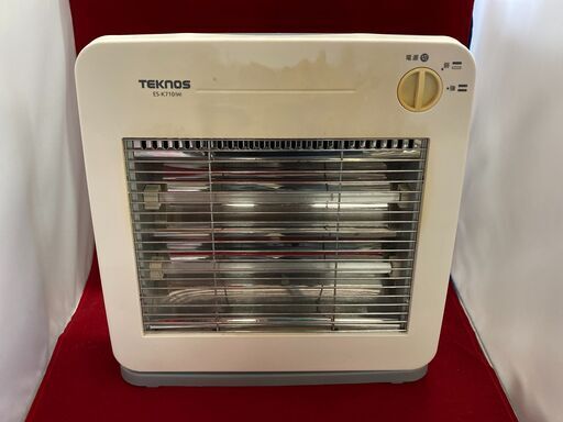 TEKNOS テクノス　電気ストーブ　ES-K710　ヤケ有