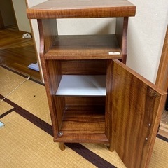 木製棚⭐︎傷あり無料！【取引中】の画像