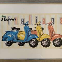 フレームポスター　VESPA