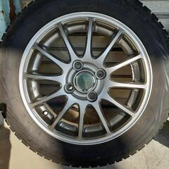 14インチアルミホイール(タイヤおまけ程度、ワゴンRで使用)の画像