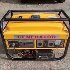 ガソリンエンジン発電機