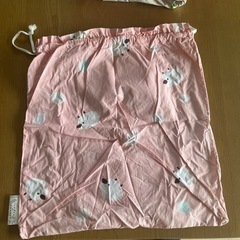保育園掛け布団カバーと布団カバー袋の画像