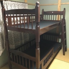 木製2段ベッド(取引予定者決まりました)