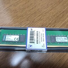 デスクトップ用DDR4 16GBメモリ ③の画像