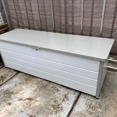 【値下げ】ベンチストッカー 屋外 155cm