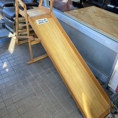 木製すべり台の中古が安い！激安で譲ります・無料であげます
