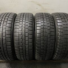 DUNLOP WINTER MAXX WM01 195/55R16 16インチ スタッドレス 4本 バリ溝 CR-Z キューブ ノート ウイングロード等　(MTF282) クレジットカード QRコード決済可能