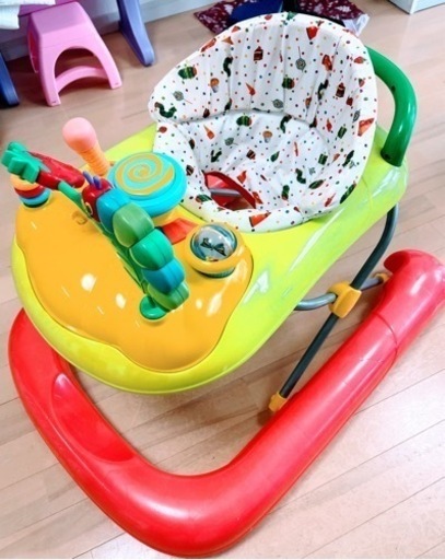 ※お取り引き中※☆はらぺこあおむし歩行器2in1ウォーカー☆