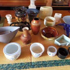 生け花、花瓶、剣山