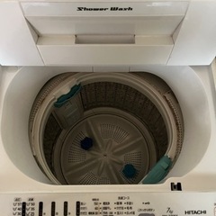 2018年製　日立洗濯機の画像