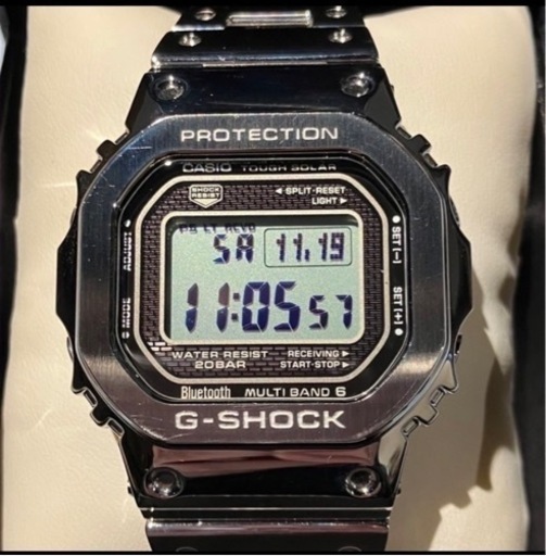 CASIO G-SHOCK GMW-B5000D-1JF フルメタル 電波ソーラー Bluetooth カシオG-SHOCK