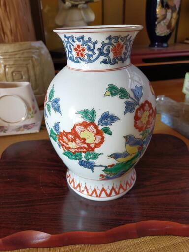 花瓶と花台 25センチ