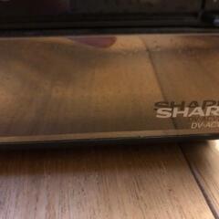 SHARP AQUOS ハイビジョンレコーダー DV-ACV52　リモコン付きの画像