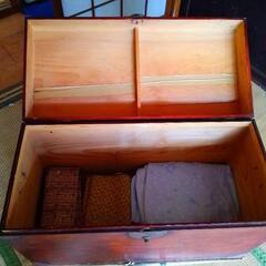 お買い上げ有り難うございます。大正時代の衣装箱の画像