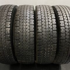 札幌発 引取OK TOYO M919 7.50R16LT 14PR 16インチ トラックタイヤ スタッドレス 4本 2018年製 バリ溝　(TE839) クレジットカード QRコード決済可能