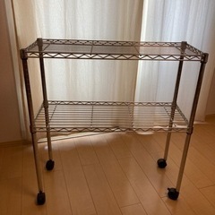 【中古】Luminous SLIM スチールラック 90センチ