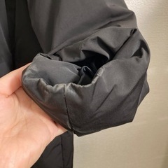 CLOCHE クロシェ レディース ダウン 軽量 軽い 可愛いブラック ファー付きの画像