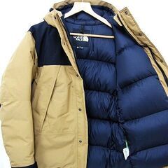 【極美品】ザノースフェイス THE NORTH FACE Mountain Down Jacket マウンテン ダウン ジャケット ND91930 Sサイズ ユーティリティブラウンの画像