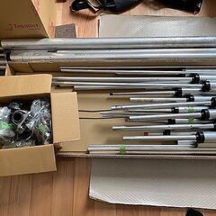 アマチュア無線　クリエートデザイン　6m エレメント、クランプのみ アマチュア無線 クリエートデザイン 6m エレメント、クランプのみ