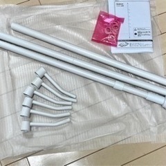 【受け渡し確定済み】LOWYA ローヤ　ポールハンガーラック　突っ張りタイプの画像