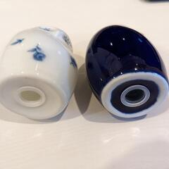 美濃焼　塩コショウ入れ　フクロウの画像