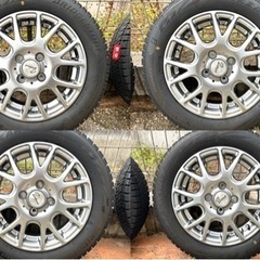 中古スタッドレス 155/65r15  vrx2 4本セットの画像