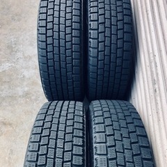 冬タイヤ 155/65R13 便利なマルチホイール付き バリ山バリ溝スタッドレス4本組の画像