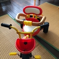 【片付け中】三輪車