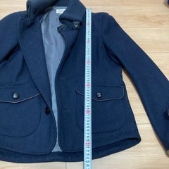 定価３万円以上❣️ヒロミチナカノ　ハーフコートの画像