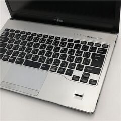 保証付 日本製 高速SSD ノートパソコン 富士通 S937/R 中古良品 第7世代