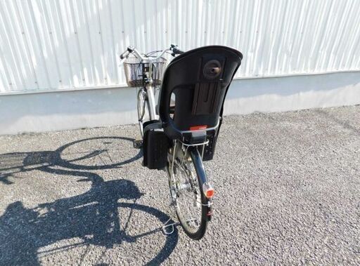 2016年 子供乗せ仕様! ヤマハ PAS ナチュラL PA26NL アッシュゴールド 8.7Ah リヤチャイルドシート付き! 新品スイッチカバープレゼント! 車体&バッテリー極めて良好! 自563