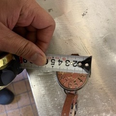 大判文字盤だけどスタイリッシュでオシャレの画像