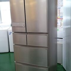 【愛品倶楽部柏店】三菱 2018年製 470L 6ドア冷凍冷蔵庫 MR-JX47LTCの画像