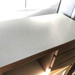 大川家具 豊田木工 カントリー家具 キッチンボード 食器棚 レンジ台の画像