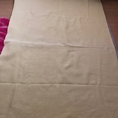 フランフラン　ラグマット　ライトイエローの画像