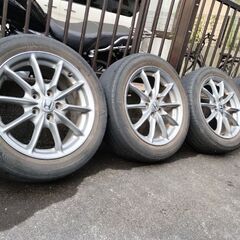 215/55R17ホンダオデッセイアブソルート純正アルミホイール...