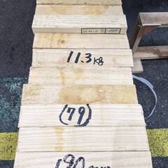 薪　焚火　BBQ　キャンプ　11㎏前後　79　190㎜前後