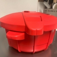 美品✨マイヤー 電子レンジ圧力鍋 2.3Lの画像