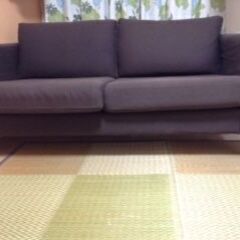 無料で譲ります/3人掛けソファーの画像