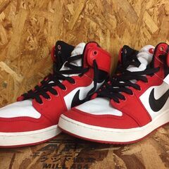 【312】NIKE AIR JORDAN 1 KO  WHITE/BLACK-UNIVERSITY RED 27.0cm