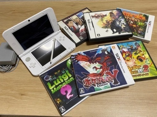 3DS LL本体　ソフト6本セット