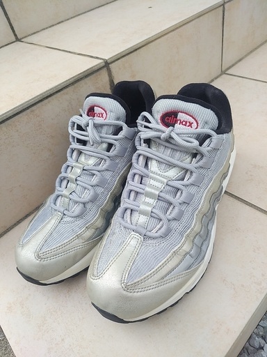 NIKE ナイキ AIR MAX 95 PREMIUM QS エアマックスプレミアム QS スニーカー シルバー サイズ27.0cm