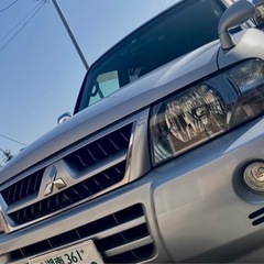 【個人売買】パジェロ7人乗り4WDロング車検23/10の画像